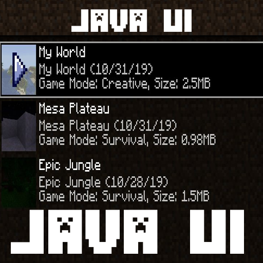 Java UI Mod Vanilla Deluxe