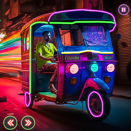 Modern Auto Rickshaw Games 3d