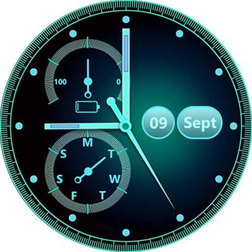 Analog Clock Live Wallpaper Free App