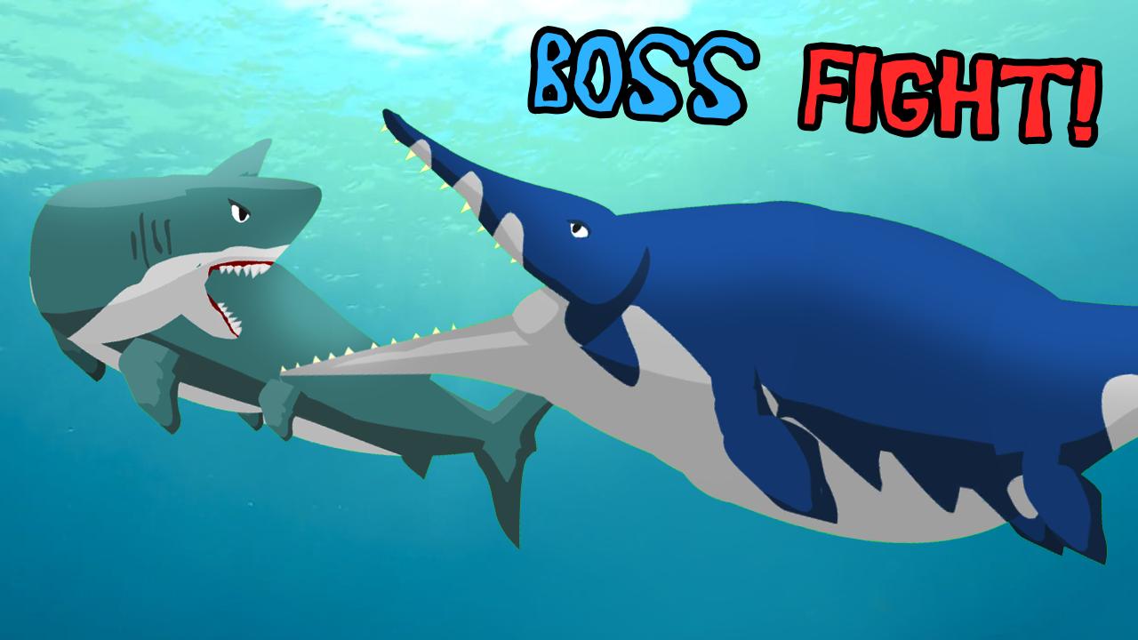 Скачать Megalodon Fights Mosasaurus на ПК | Официальный представитель  GameLoop