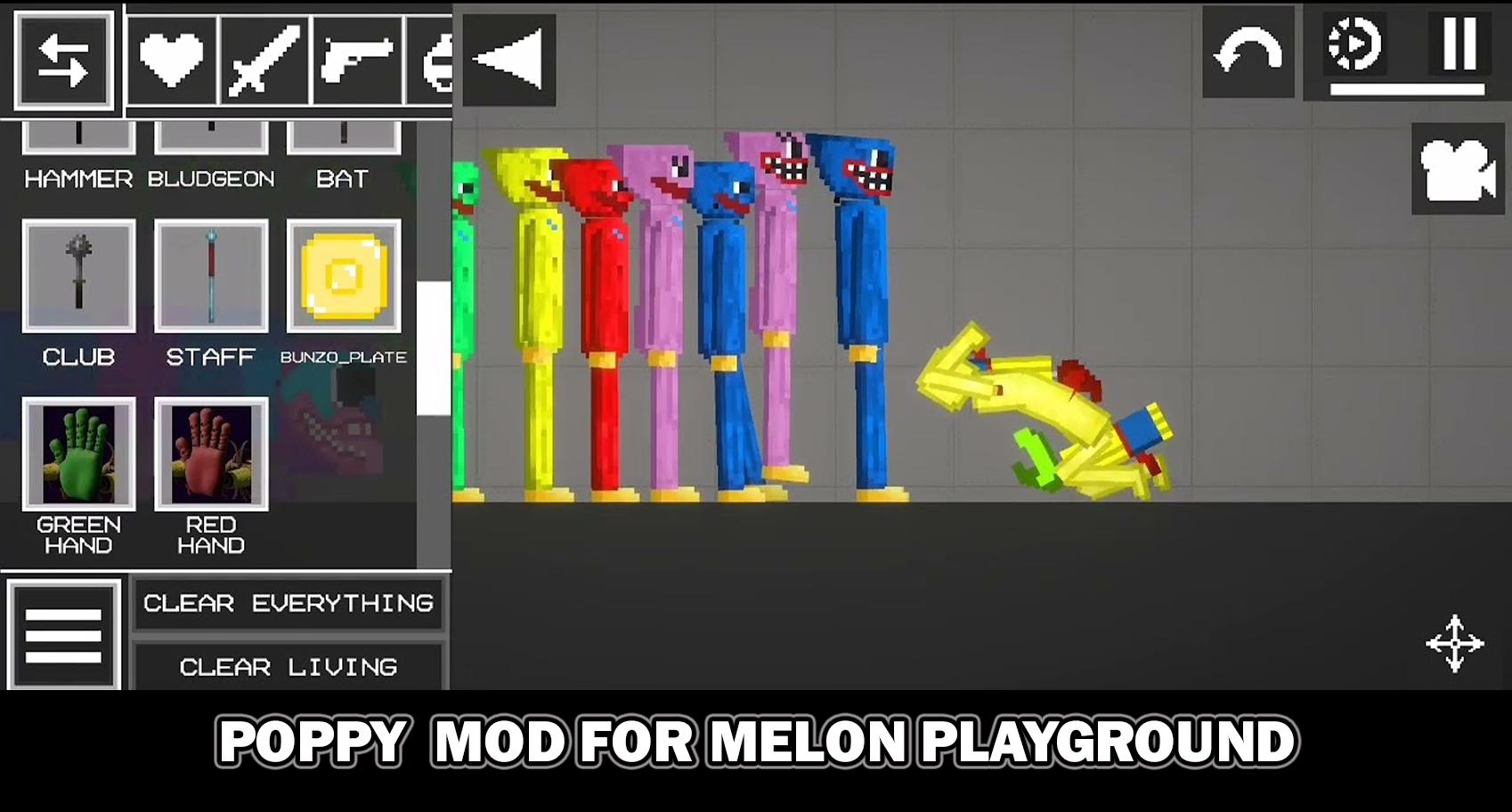 Alphabet lore Melon Mod [Melon Playground] [Mods]