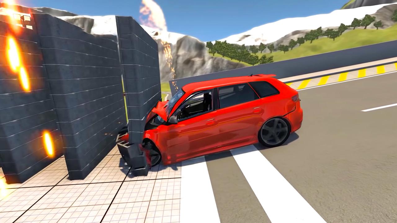 Скачать Beam Drive Road Crash 3D Games на ПК | Официальный представитель  GameLoop