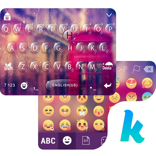 Rainy London Kika Keyboard