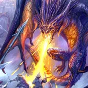 Wallpaper Naga Api