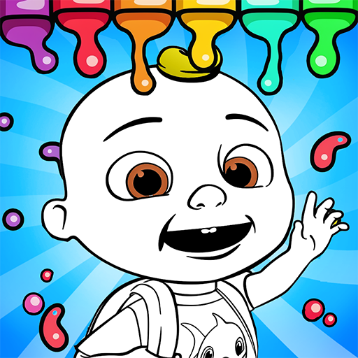 CocoMelon Coloring Book Game