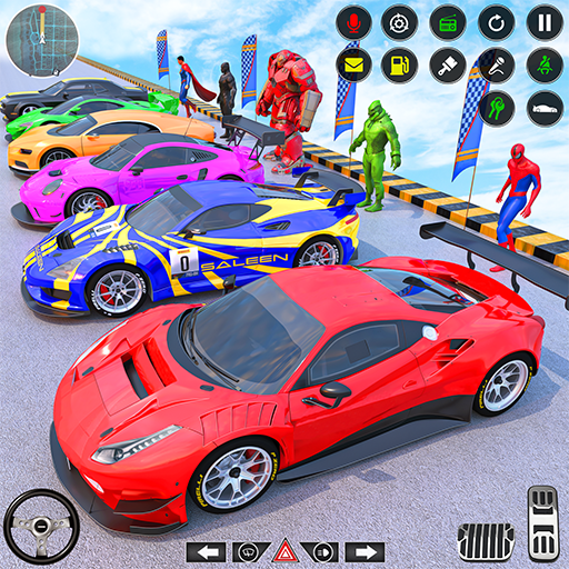 Crazy Car Stunts GT Ramp Games