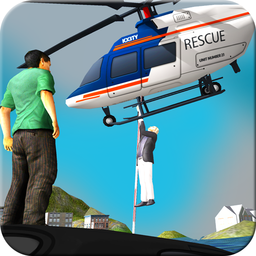 直升機救援模擬飛行