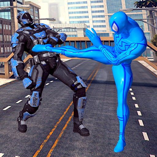 Spider Robot hero fighting game vs robots