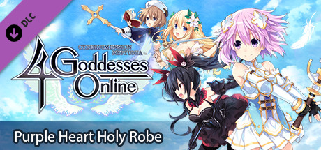 Cyberdimension Neptunia: 4 Goddesses Online - Purple Heart Holy Robe