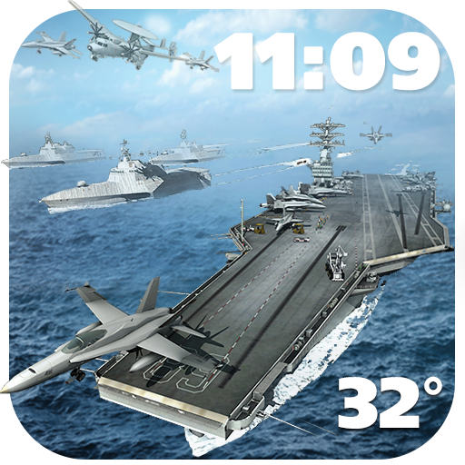 3D Battleship Weather Widget