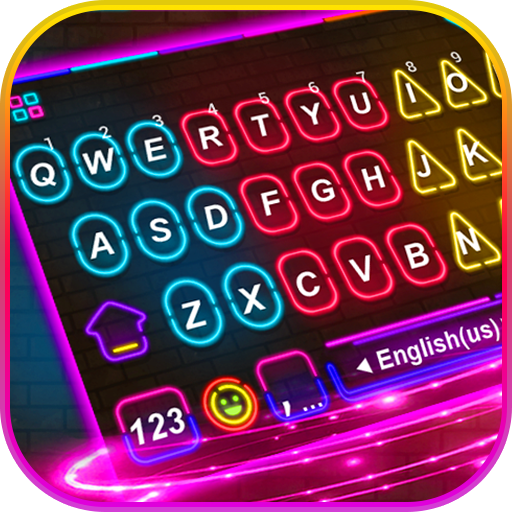 Multi Color Led Light Keyboard