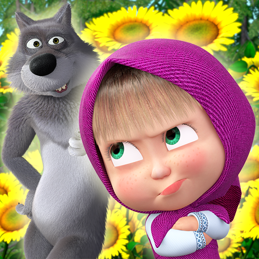 Masha and the Bear: Playing with the Ball