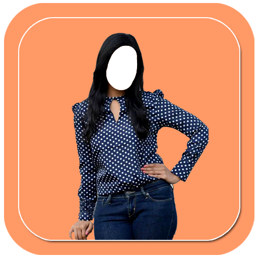 Stylish Girl Dress Photo Suit