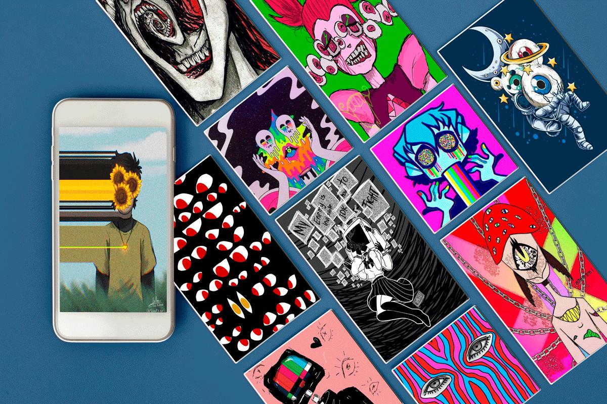 Weirdcore Wallpaper::Appstore for Android