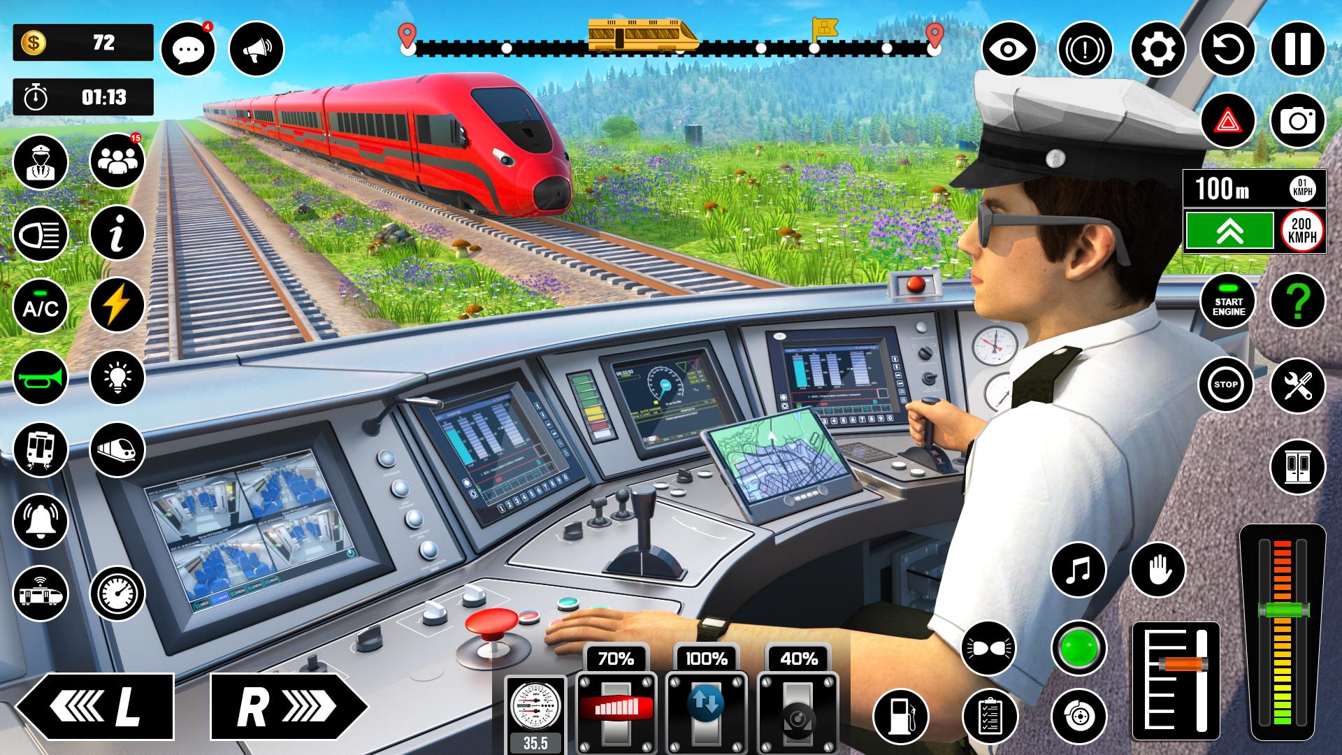 Скачать Railroad Train Game поезд игры на ПК | Официальный представитель  GameLoop