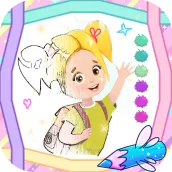 Like Nastya Coloring Game