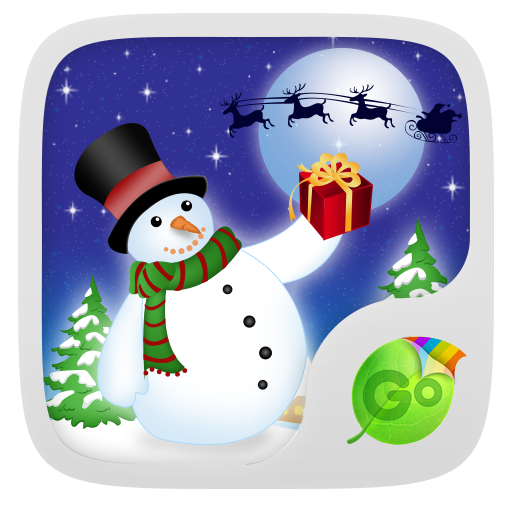 Snowman GO Keyboard Theme