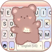 Kawaii Teddy keyboard