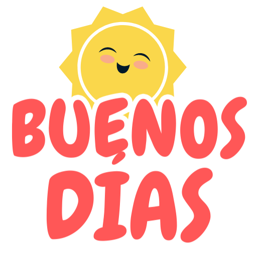 Stickers de Buenos Días