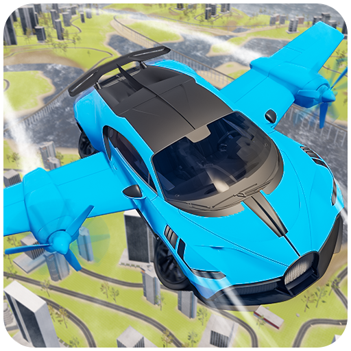 Real Sports Flying Car 3d