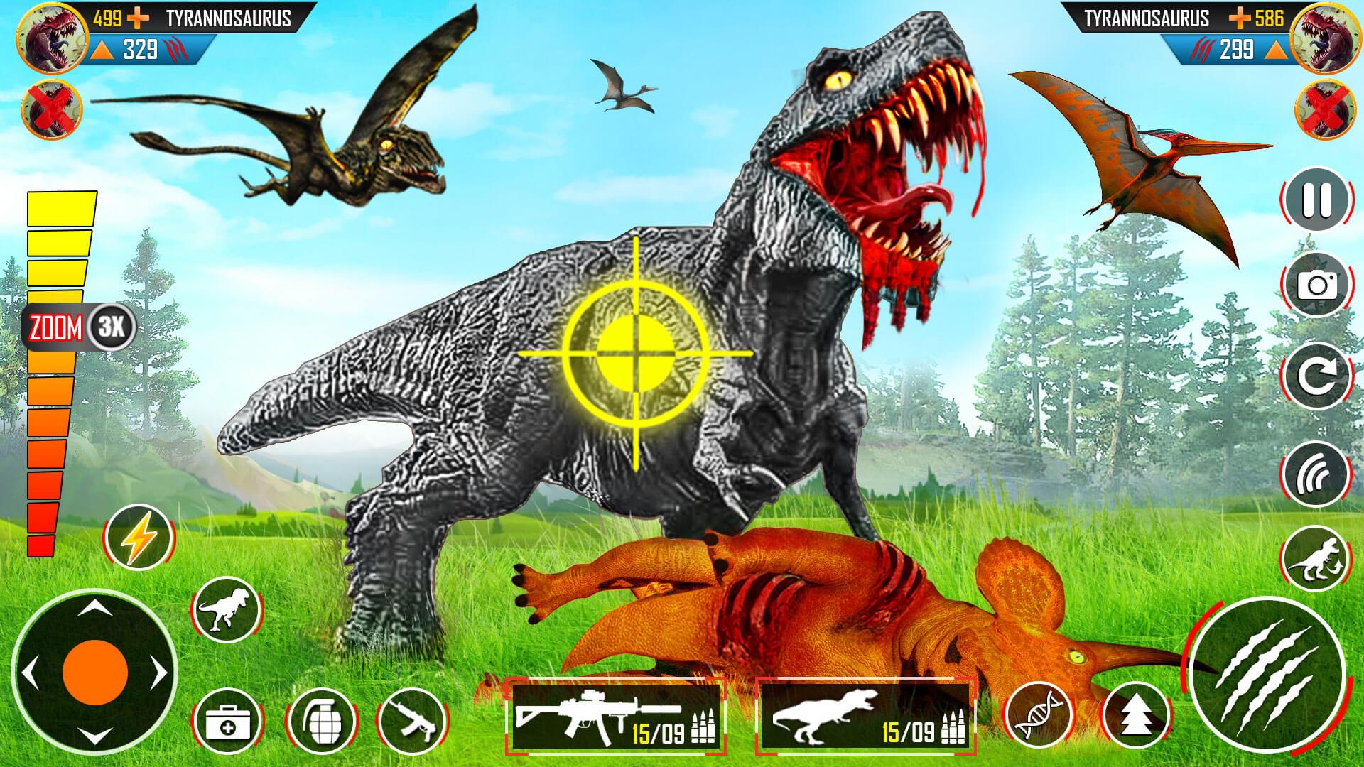 Скачать Real Dino Shooting Gun Games на ПК | Официальный представитель  GameLoop