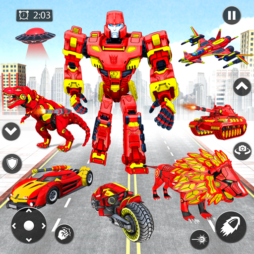 Robot Transform Robot Car Game