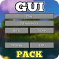 Мод GUI Pack для Minecraft PE