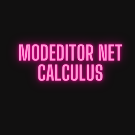 Modeditor Net calculus