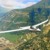 Glider Realistic Plane Flight