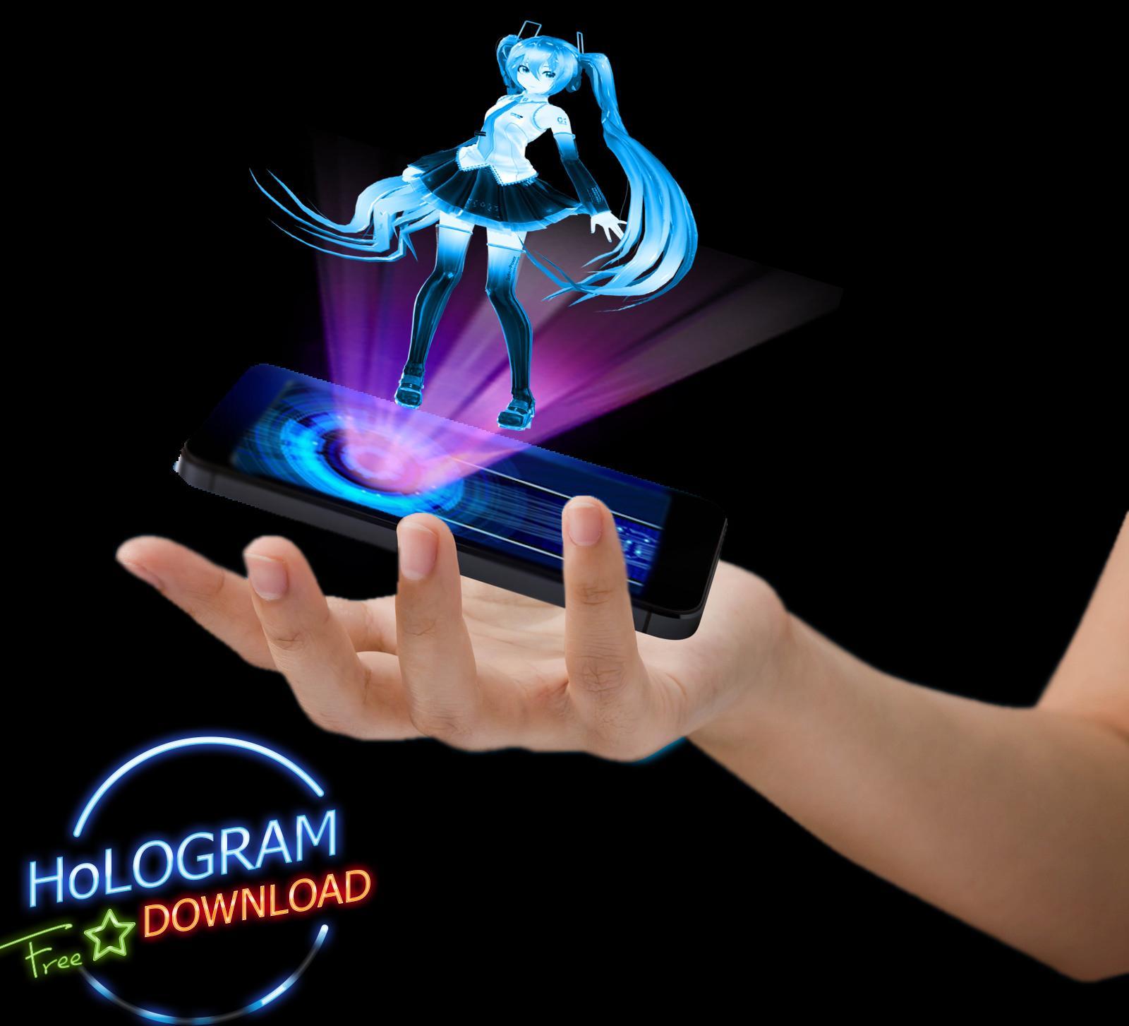 Скачать Hologram Miku Anime hatsune projector simulator на ПК | Официальный  представитель GameLoop