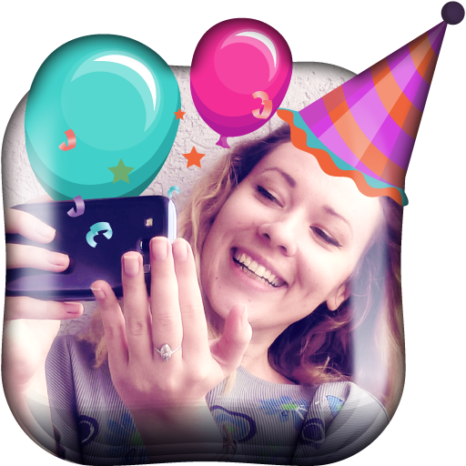 Birthday Selfie Photo Collage