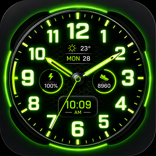 Smart Watch - Clock Wallpaper