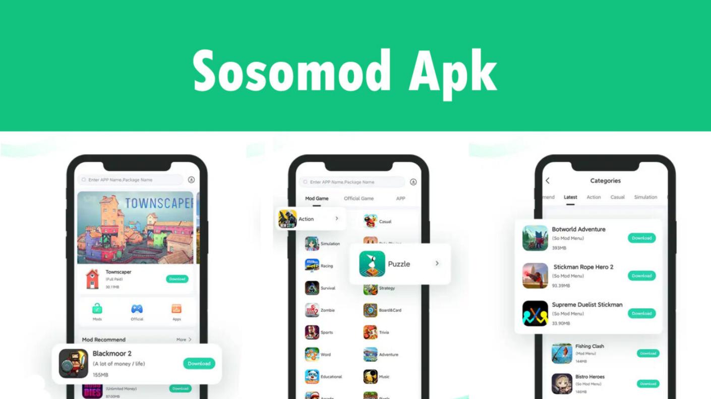 Скачать SosoMod - Apps Mod на ПК | Официальный представитель GameLoop