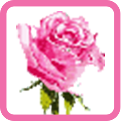 Rose Flower Pixel