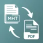 Mhtml reader: mht to pdf