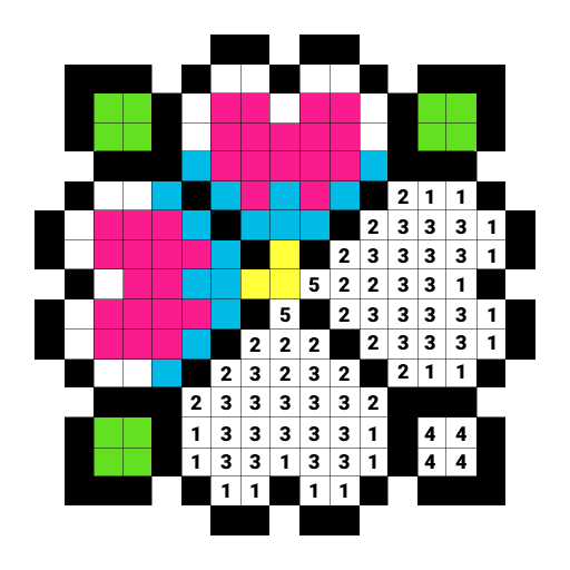 Pixel Art Mandala