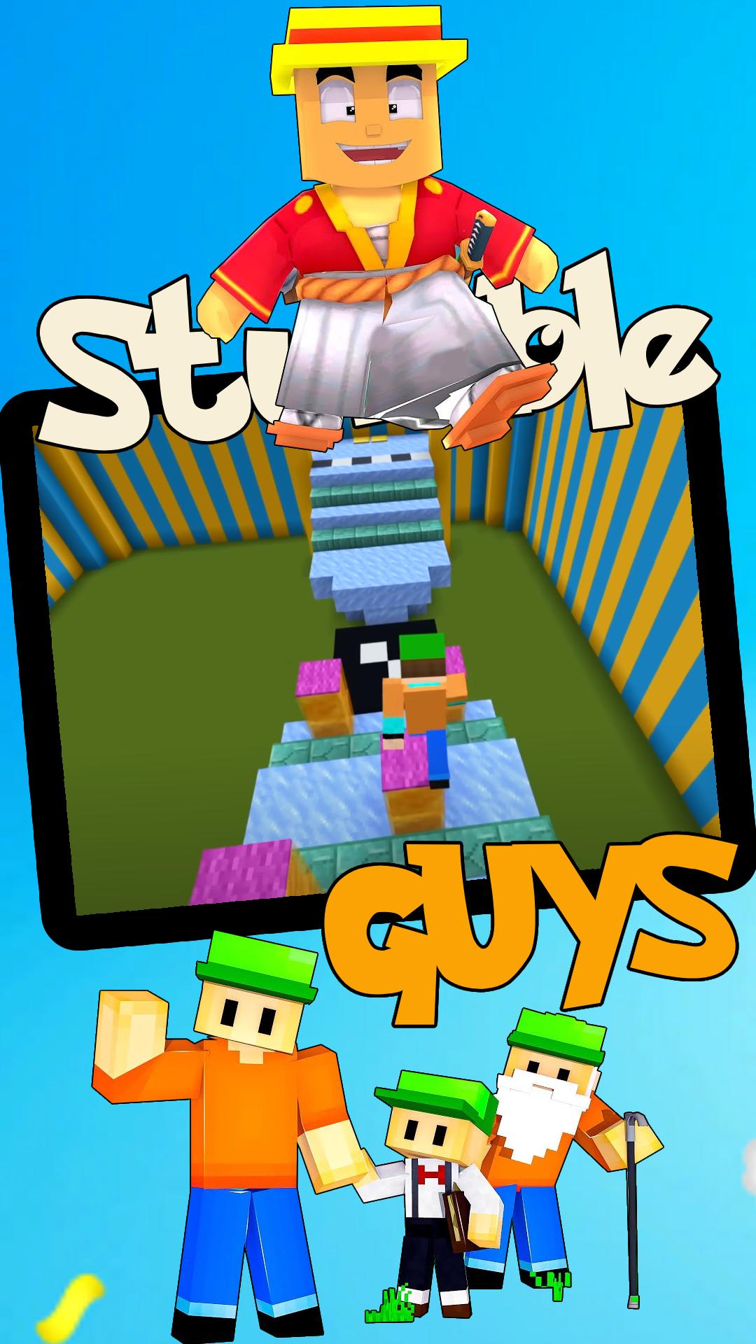 Download Stumble Guys For Minecraft PE android on PC