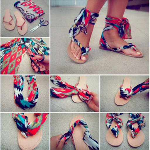 DIY Sandals
