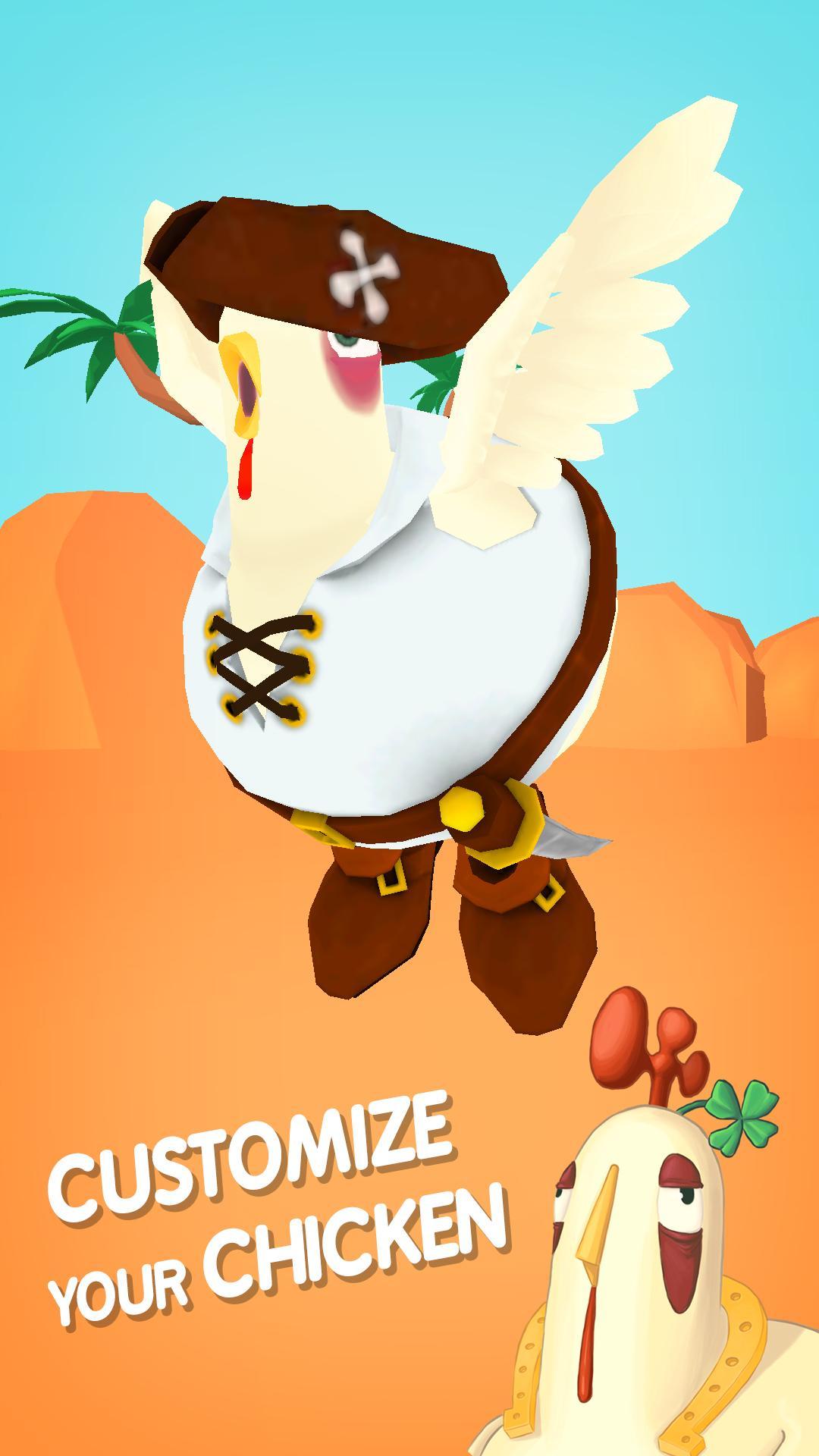 Download Oscar's Oasis - Flying Chicken android on PC
