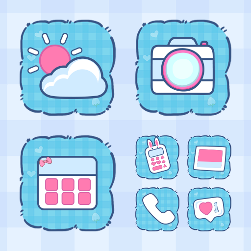 Wow chủ đề Thỏ - Icon Pack