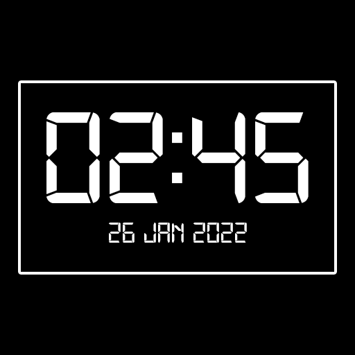 LED Digital Clock Widgets