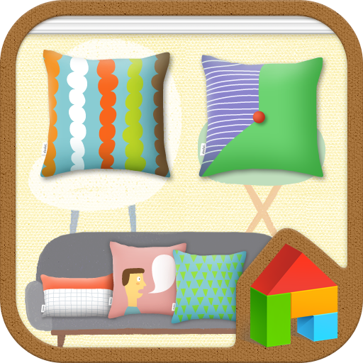 Cushion LINE Launcher theme