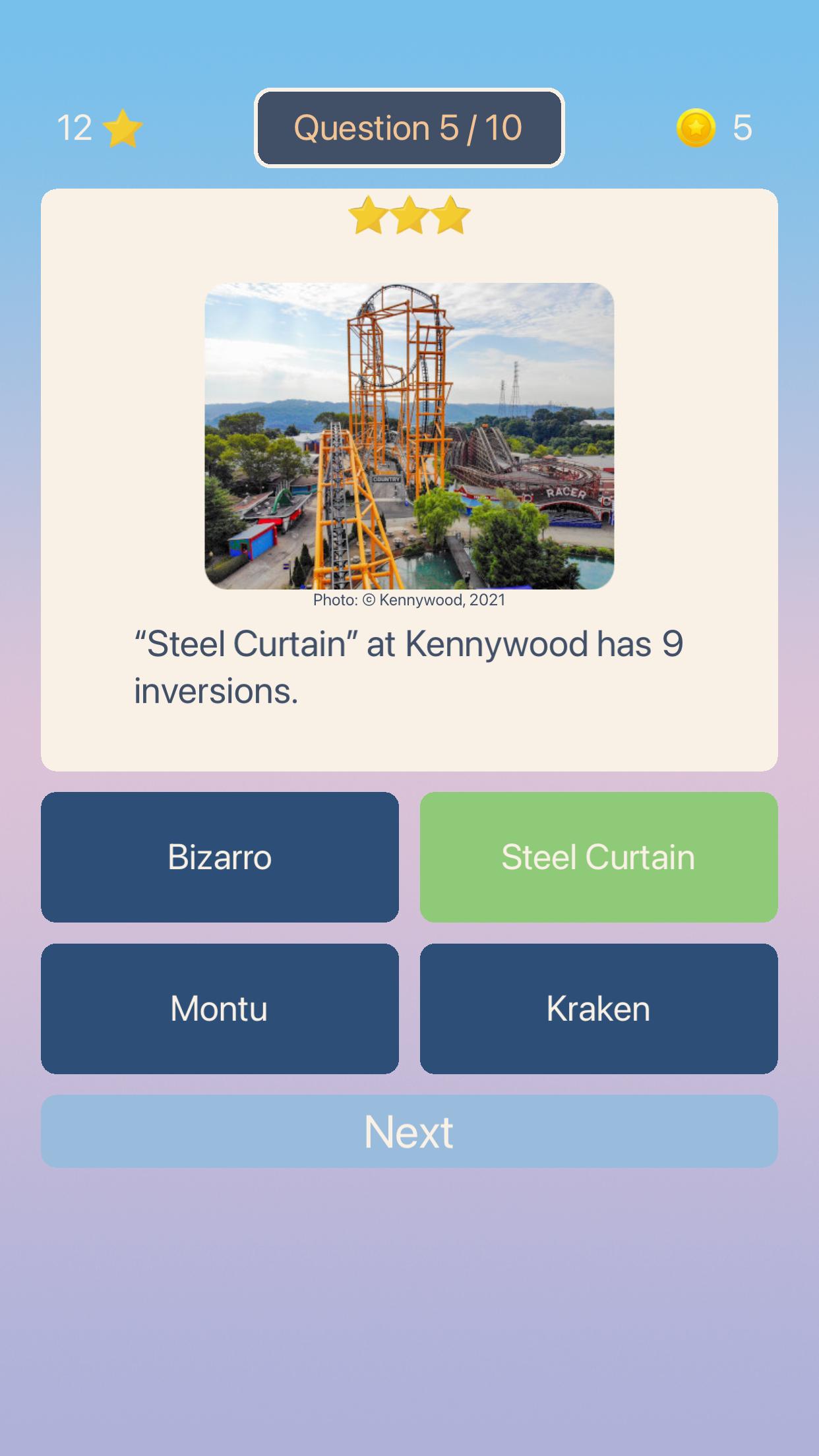 Download Roller Coaster Quiz android on PC