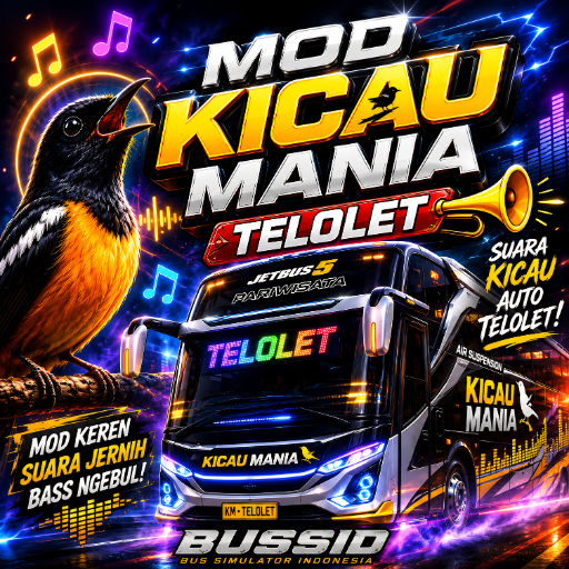 Mod Kicau Mania Telolet Bussid