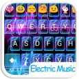 Electric Music Emoji Keyboard