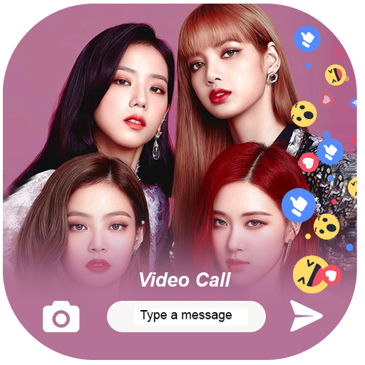 Black pink fake call video