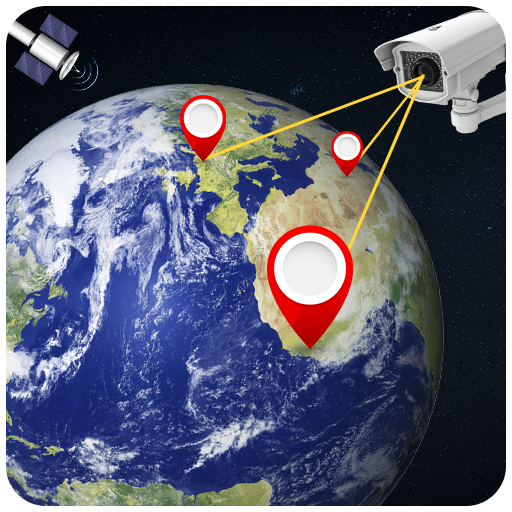 Live Satellite & GPS Earth Map