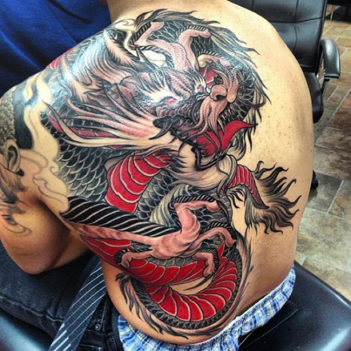 Chinese Dragon Tattoo