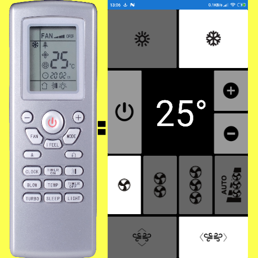 GREE AC remote,simple,0setting