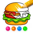 Food Coloring Game for kids